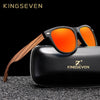 KINGSEVEN Fashion Wooden Sunglasses