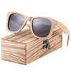 BARCUR Natural Wooden Sunglasses