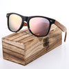Polarized Zebra Wood Sunglasses