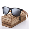 Polarized Zebra Wood Sunglasses